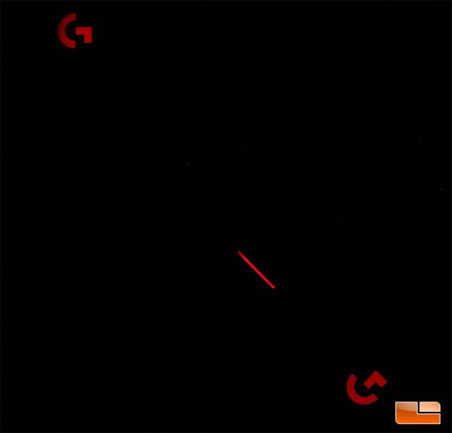 Logitech PowerPlay w/G703: Red LED