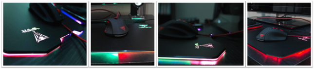 Viper LED Gaming Mouse Pad - Effects