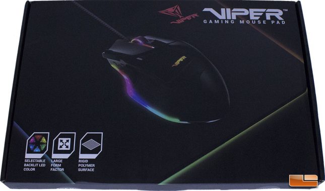 Viper Gaming LED Mouse Pad - Retail Box