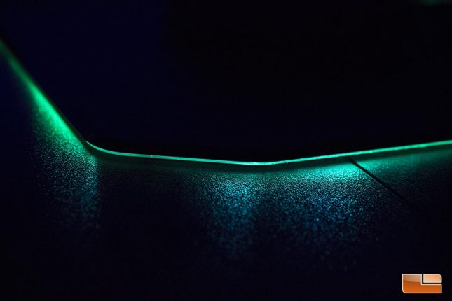 Viper LED Gaming Mouse Pad - Green LED