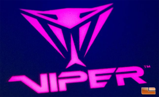 Viper Gaming LED Mouse Pad - Pink Logo
