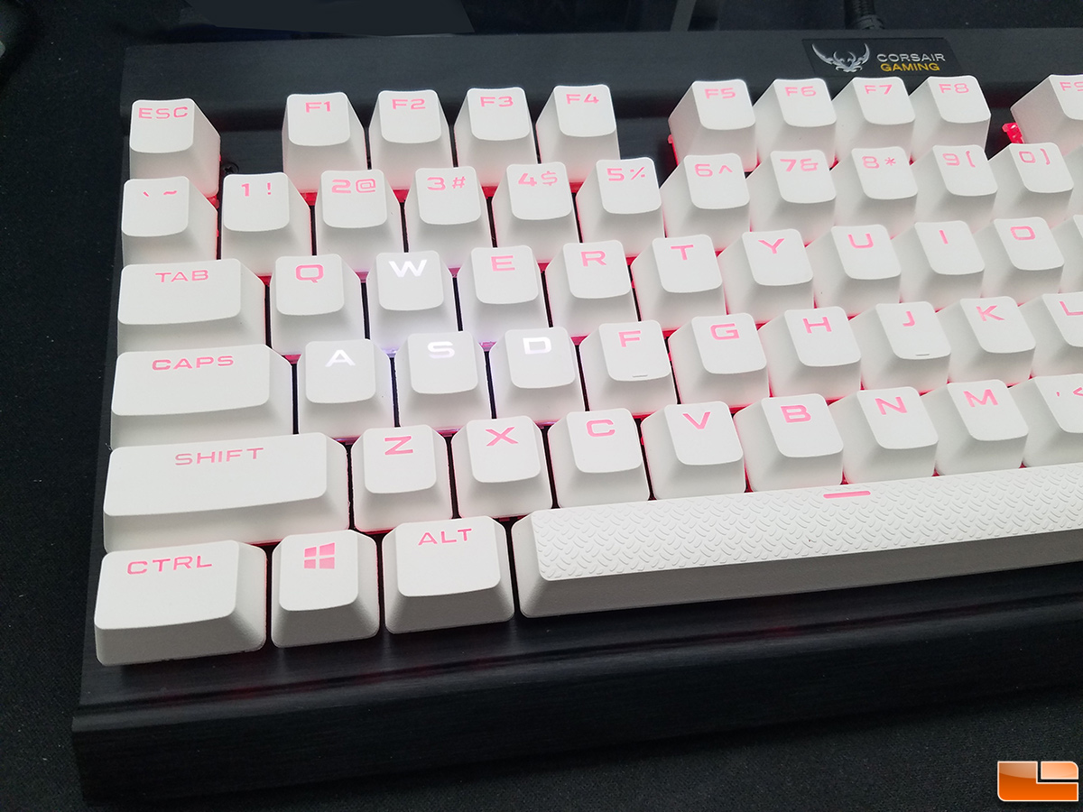 Corsair Pbt Double Shot Keycaps Review Legit Reviews