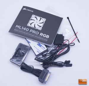 Corsair ML140 Pro RGB - Accessories