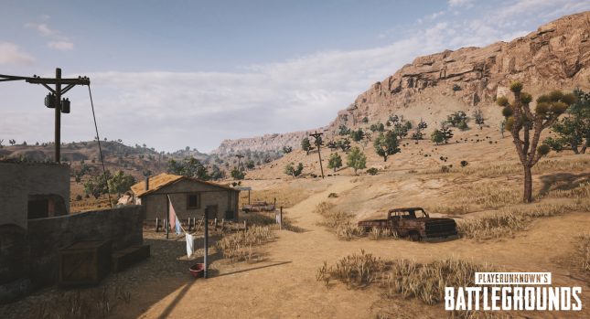 PUBG Desert Map Screenshot