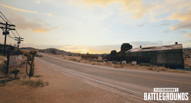 PUBG Desert Map Screenshot