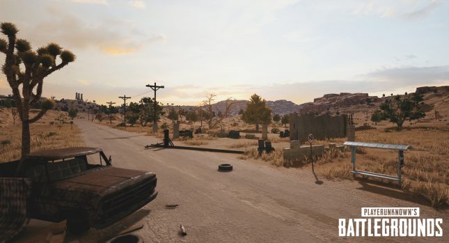 PUBG Desert Map Screenshot