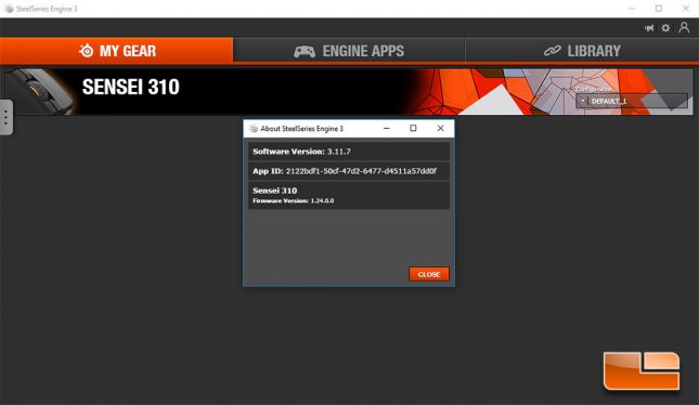 SteelSeries Engine 3 - Current Version and Firmware Info