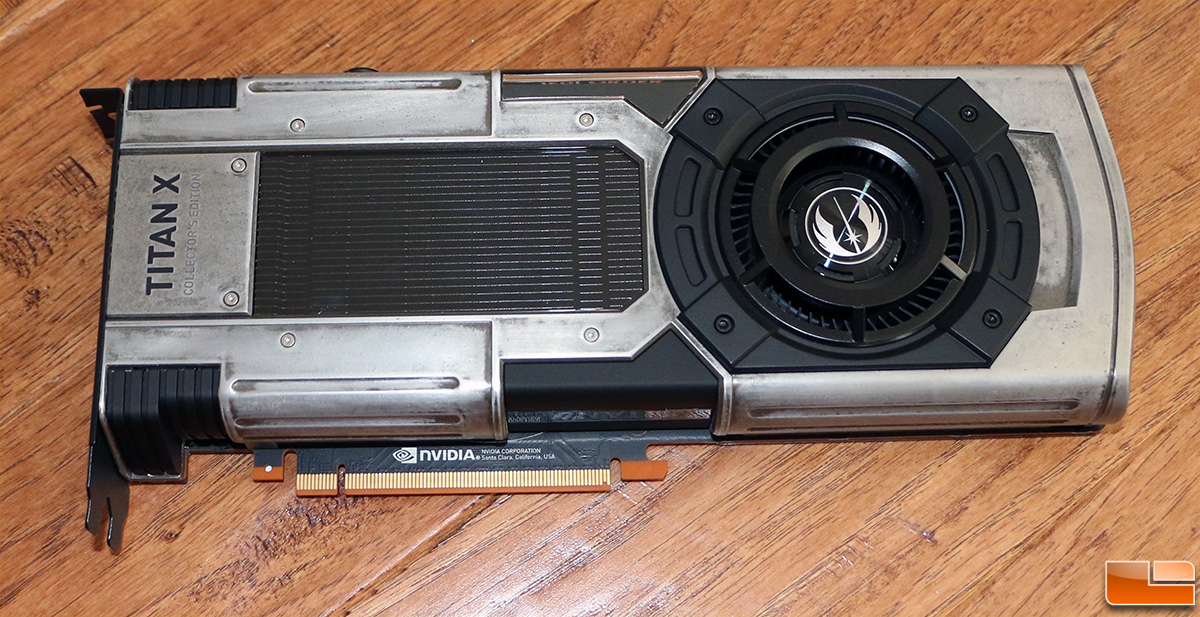 Nvidia Titan Xp Collectors Edition Star Wars Jedi Order Graphics Card Review Legit Reviews Titan Xp For Those That Want Nothing But The Best