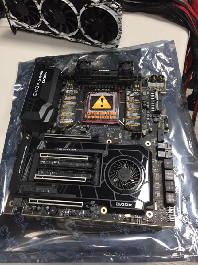 EVGA X299 DARK Motherboard - Retail Model