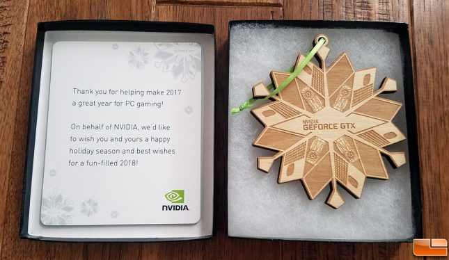 NVIDIA Christmas Ornament 2017