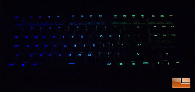 M750 TKL - RGB lighting