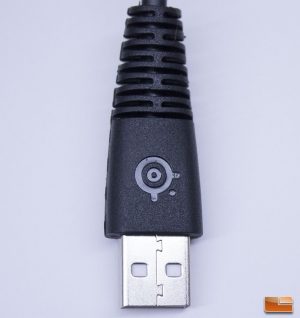 M750 TKL - SteelSeries Logo on USB Cable End