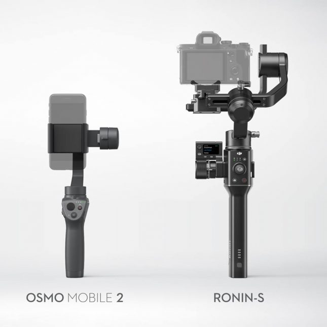 DJI Osmo Stabilizers