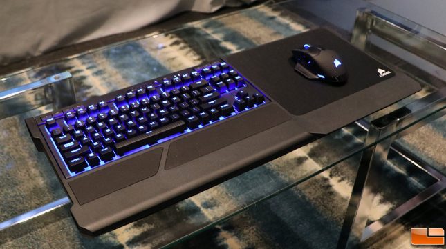 Corsair K63 Lapboard - CES 2018