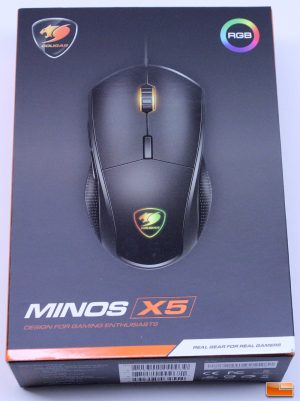 Cougar Minos X5 Gaming Mouse - Retail Box