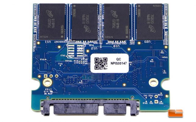 Crucial BX300 480GB SSD Rear PCB 