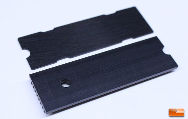 EK-M.2 NVMe Backside of Heatsinks