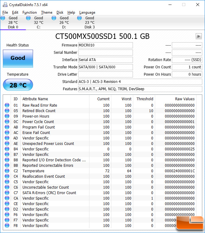 Crucial 500GB and 1TB SATA Reviews - Page 2 of - Legit Reviews