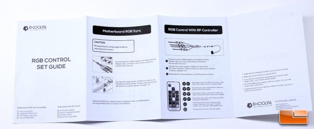 ID-Cooling RGB Trio - Manual