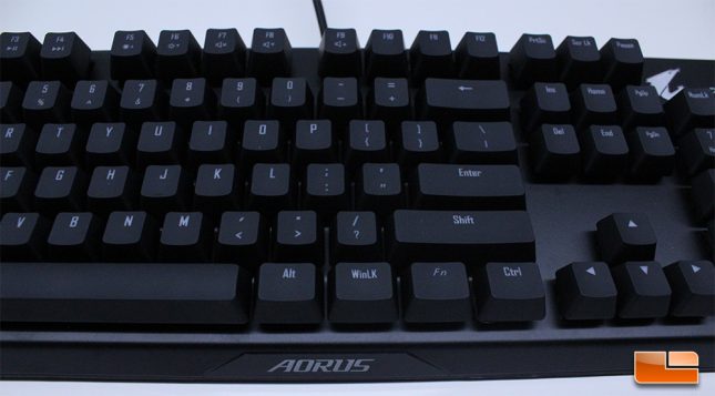 Aorus K9 Optical - Key Font