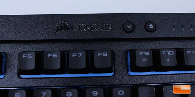 Corsair K63 Wireless - Corsair Logo