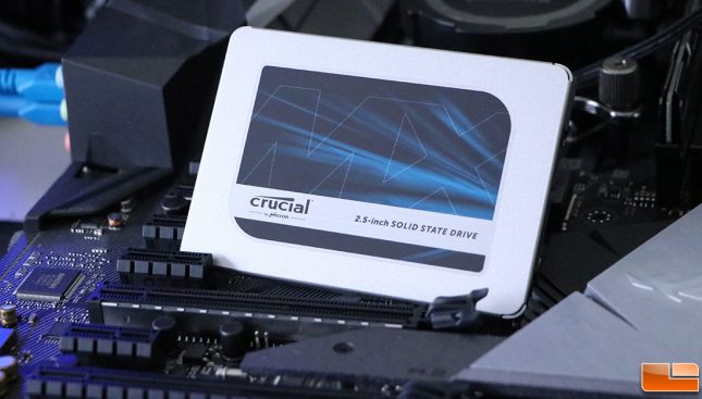 Crucial MX500 SSD