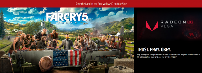 AMD Far Cry 5 Game Key Giveaway
