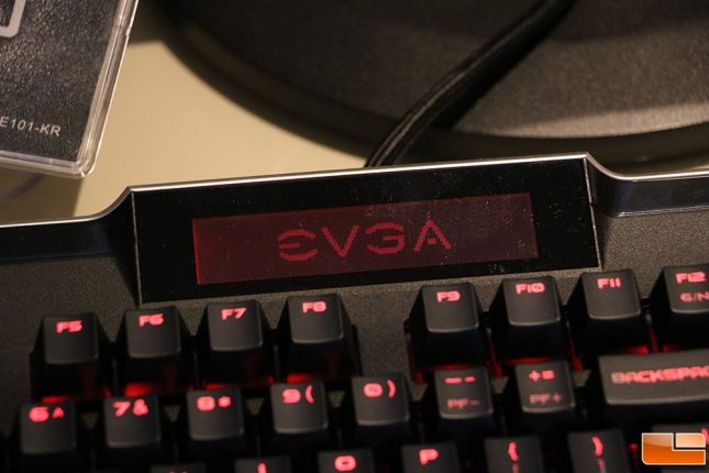 EVGA Z10 - EVGA Logo on LCD