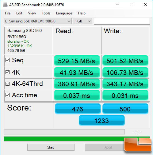 Oceania Allegations Attach to Samsung 860 EVO 500GB SATA SSD Review - Page 5 of 7 - Legit Reviews