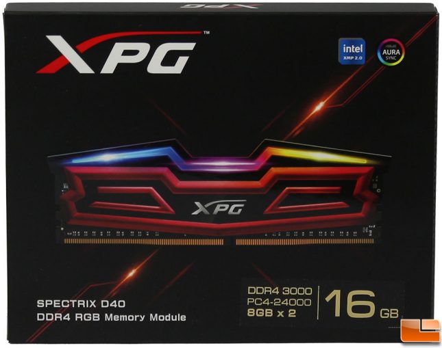 Adata Spectrix D40 RGB DDR4