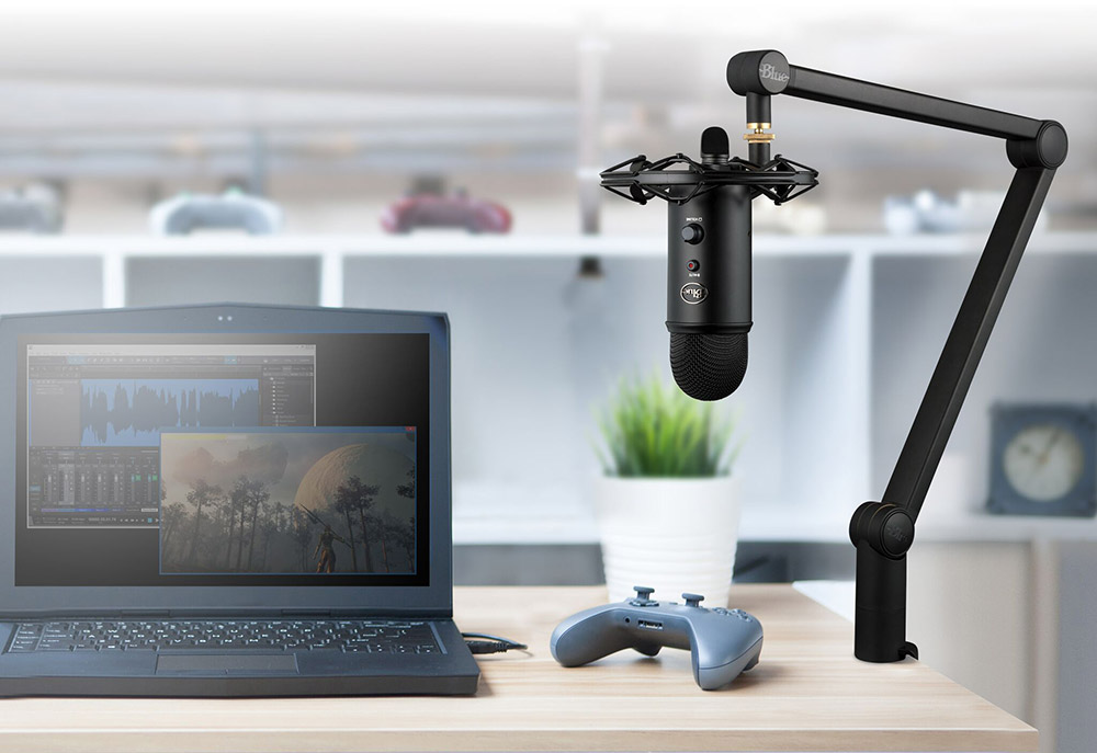 Blue Compass Introduced Microphone Boom Arm For The Desktop