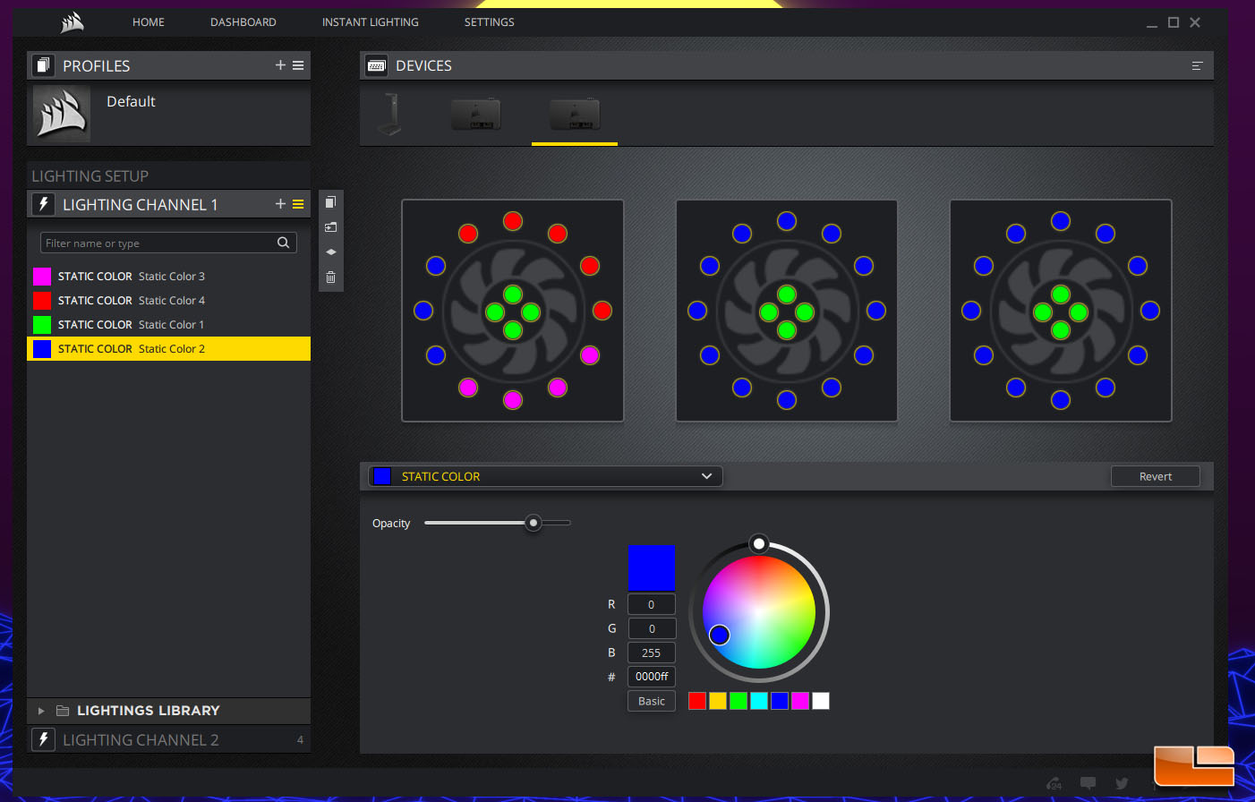 CORSAIR LINK Dashboard