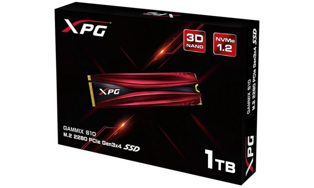 ADATA XPG GAMMIX S10 Retail Packaging