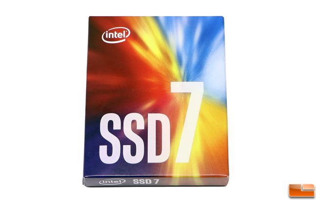 Intel SSD 7 Series Retail Packaging