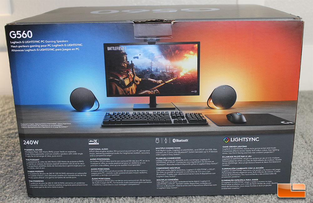 Added Logitech G560 speakers to my desk! : r/LogitechG
