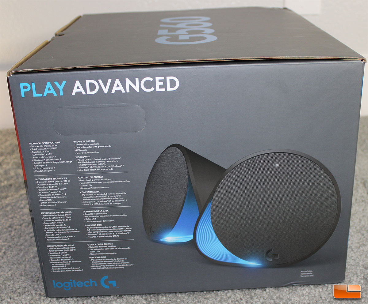 Logitech G560 RGB PC Gaming Speakers Review - Page 4 of 5 - Legit Reviews