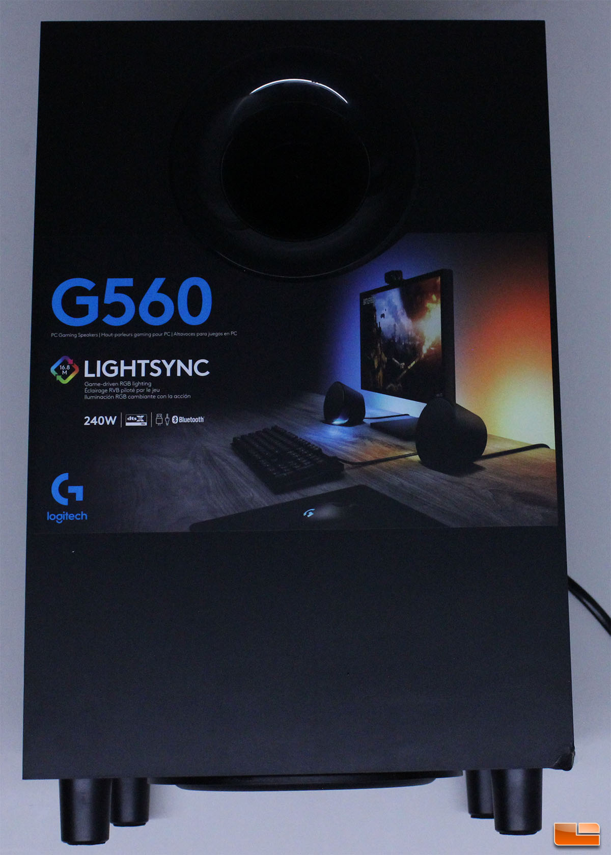 Haut-Parleurs Logitech G560 LightSync - Setup Game