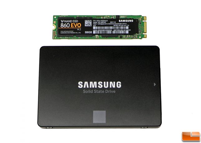 Samsung SSD 860 EVO Series Drives