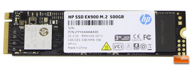 HP SSD EX900 M.2 500GB Drive