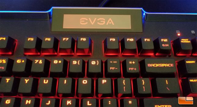 EVGA Z10 - Logo on LCD