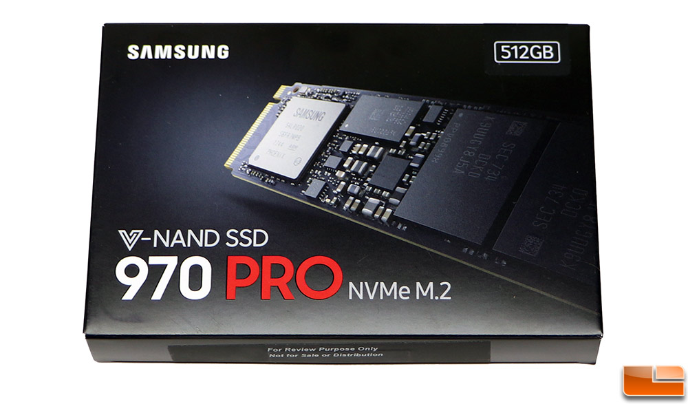 tilbagemeldinger På forhånd indre Samsung SSD 970 PRO NVMe 512GB SSD Review - Legit Reviews