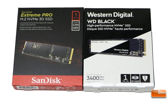 Western Digital Black 3D NVMe SSD Packaging