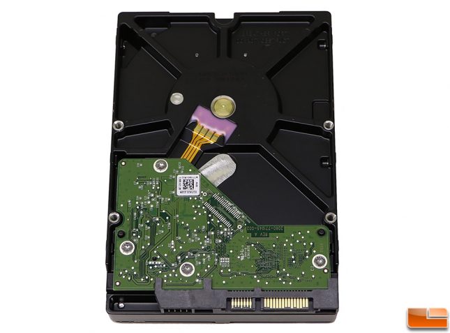 WD Blue 2TB Hard Drive Back WD20EZRZ