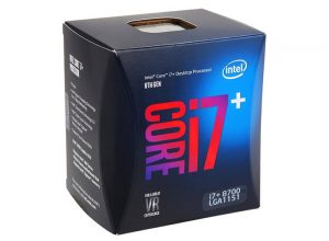 Intel Core i7+ 8700 Retail Packaging