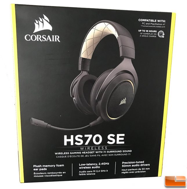 Corsair HS70 Retail Box