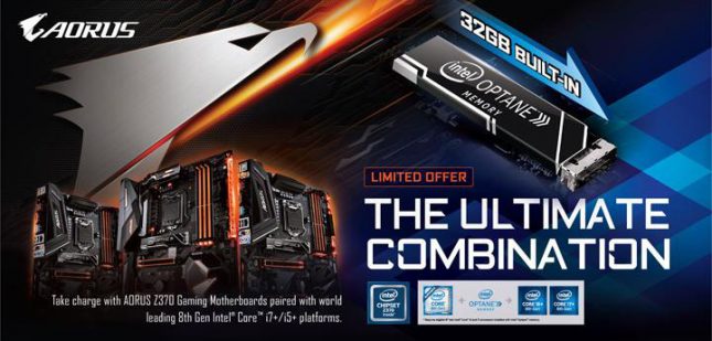 Gigabyte Intel Optane Motherboards