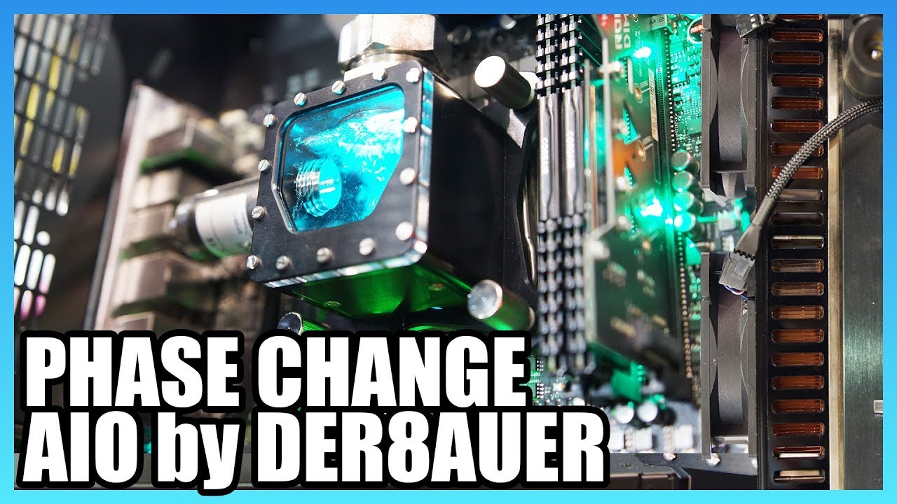 Der8auer and CaseKing PhaseShift Cooler Coming To Market Legit Reviews