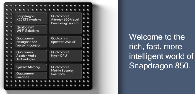 snapdragon 850