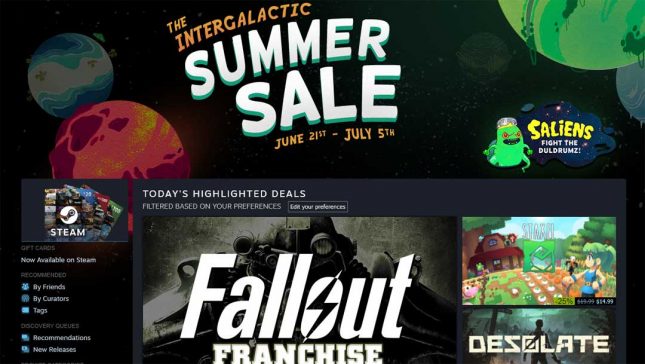 is there a steam spring sale