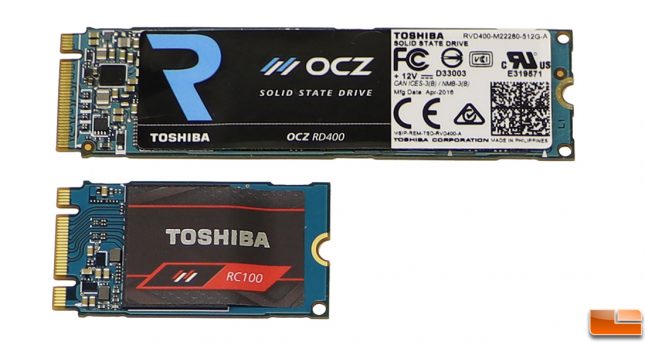 Toshiba OCZ RC100 2242 Form Factor